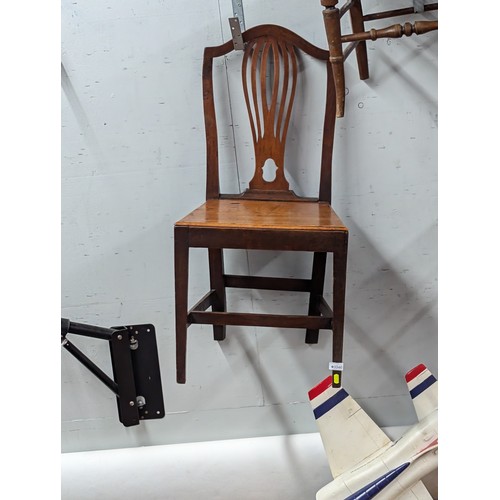 1046 - Victorian hall chair