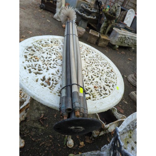 653 - Set of drain/chimney rods