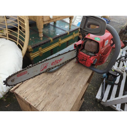 658 - Efco Emak petrol chainsaw