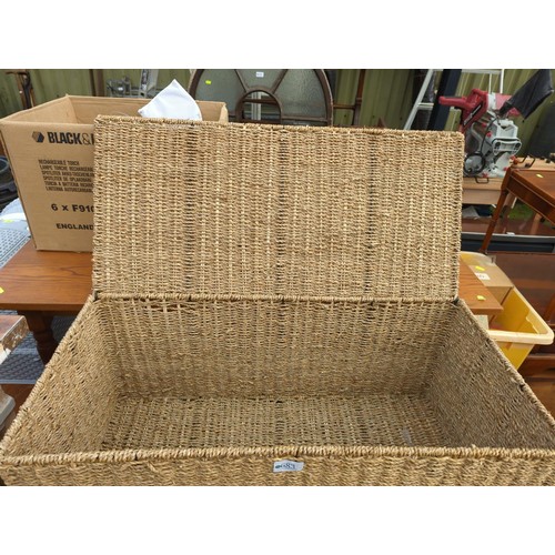 683 - Seagrass basket. W73cm