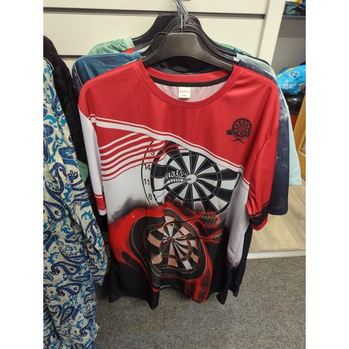 1024 - Fifteen assorted t-shirts, inc. darts, in XL & XXL