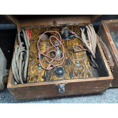 796 - Three cased scientific instruments