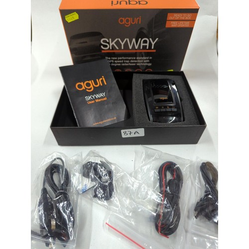 87A - Aguri Skyway GTX80 ProPlus GPS speed trap detection 