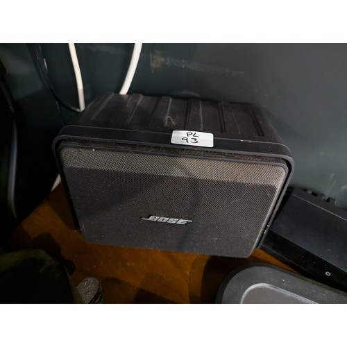 93 - Bose lifestyle 50 system together with Bose Acoustimass 5 and 20 powered speaker system and 2 added ... 