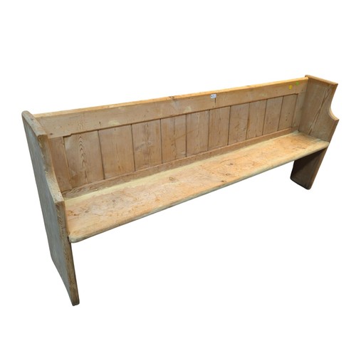 75 - Pine pew. L196cm