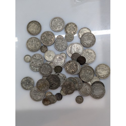 474 grams of pre-1947 silver British coins