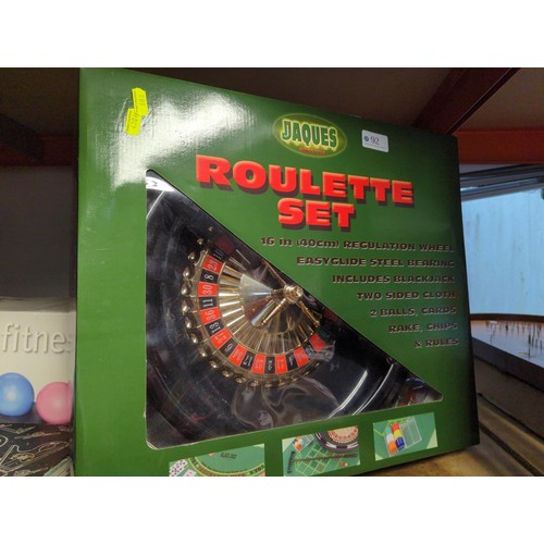 92 - Jaques Roulette set, boxed