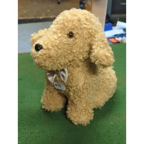 98 - Plush dog door stop