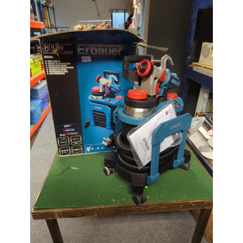 111 - Erbauer 800W paint sprayer in box 