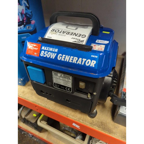 112 - Pro user G850 850w generator 