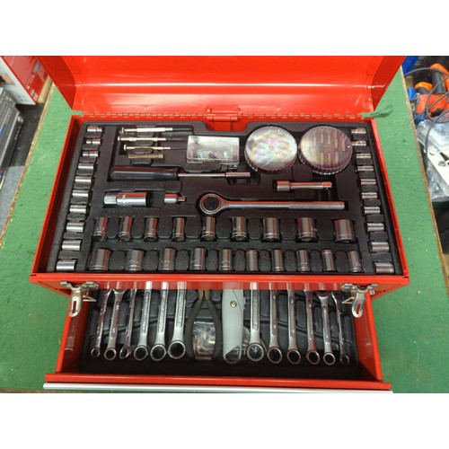 118 - Top tech 150 piece tool kit inc metric and imperial 