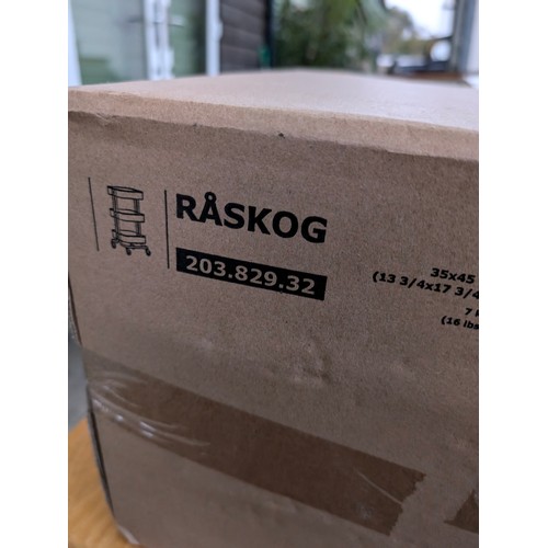 910 - Boxed Ikea Raskog utility cart, BNIB