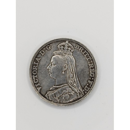 329 - Victoria (Jubilee Head) 1887 crown