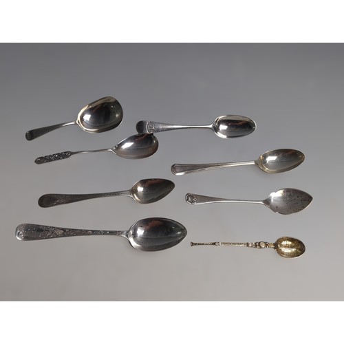 361 - Liberty & Co Ltd silver spoon, Birmingham 1930, with scroll pattern terminal, length 12.2cm... 