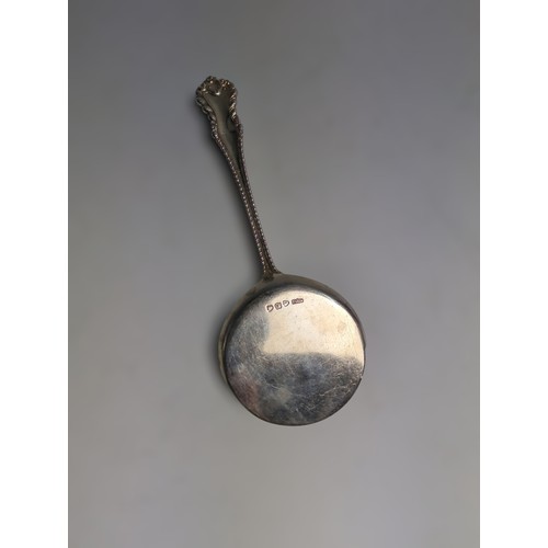 381 - Late Victorian silver tomato server, Maxfield & Sons, London 1894, length 20.6cm, 90 grams