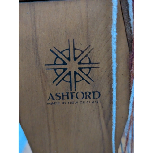 41 - Ashford spinning wheel. H86cm.