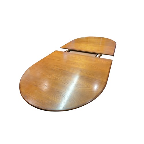 50 - Extendable G-Plan dining table. W118cm L235 (unextended) L300cm approx. (extended) H72cm.