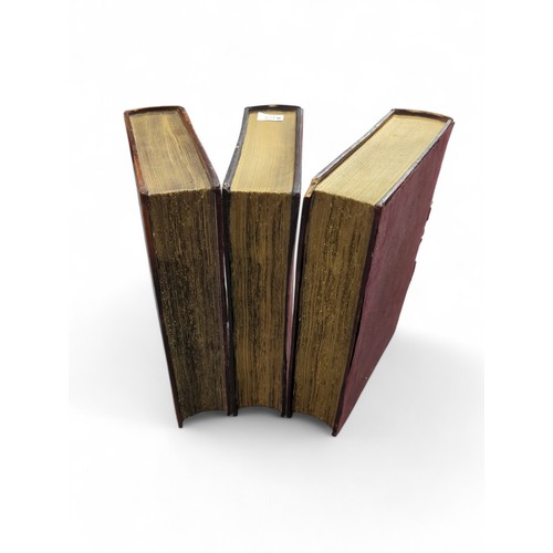 668 - Three large decorative faux books, W30 x L39 x D9cm each