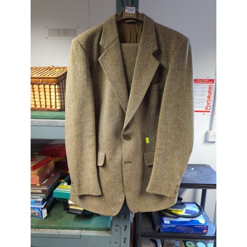 126 - David Little suit. Size unknown but appears L or XL + Matlock & Brown 44