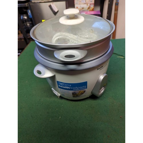 24 - Morphy Richards Health Rice & Pasta Cooker. Model 48740. 