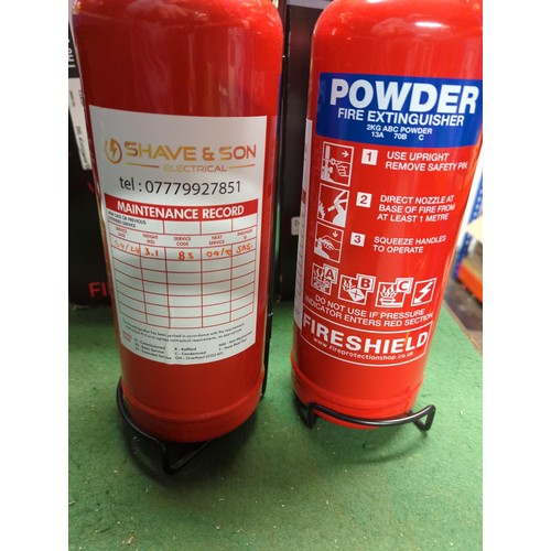 68 - 2 x Firexo 2l fire extinguishers. Model UN1044. As new, in boxes. 