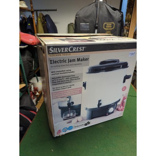 90 - Silver Crest electric jam maker. As new, in box. 