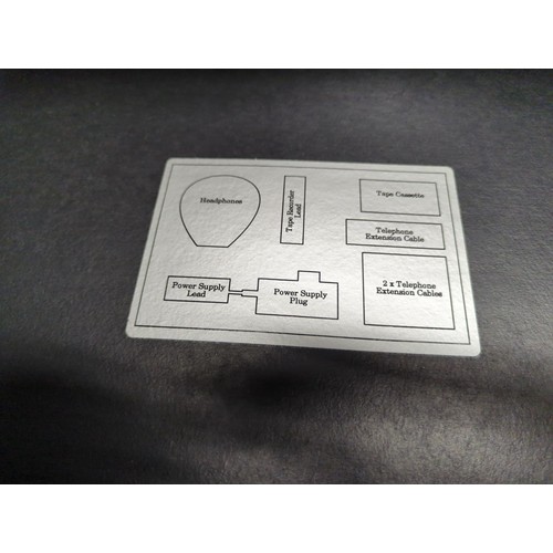 91 - PhoneCoach 3-Way Simulator training equipment in hard case with instructions. 