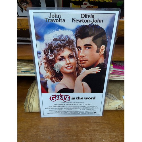 801 - Seven various framed movie and music posters