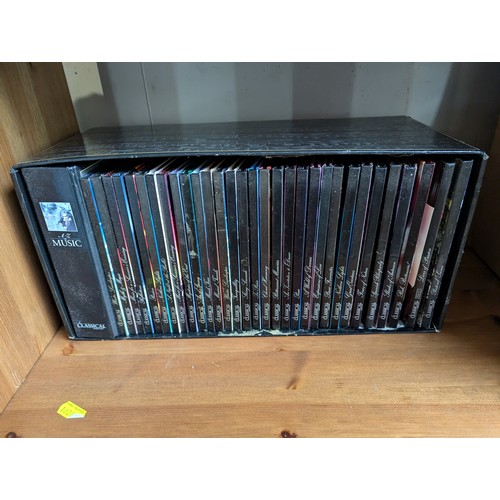 208 - 2 x boxes of classical CDs with listener guides.