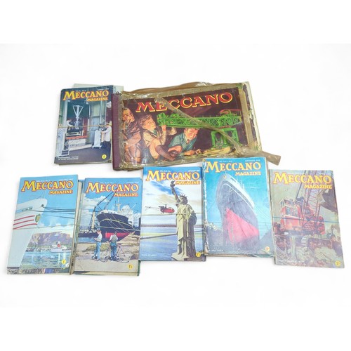 850 - Collection of Meccano Magazines, mainly from 1950s.