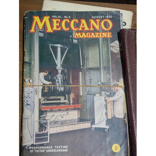 850 - Collection of Meccano Magazines, mainly from 1950s.