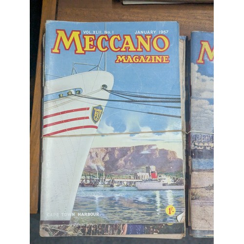 850 - Collection of Meccano Magazines, mainly from 1950s.