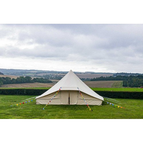 535A - New and unused bell tent 5m x 4m 'Ultimate Touareg Tent' from The Bell Tent Shop, RRP £925