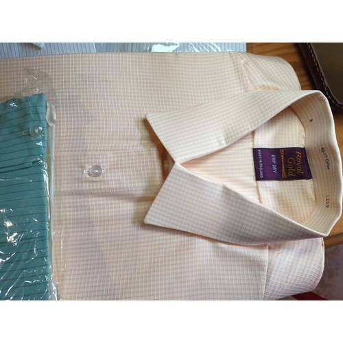 164 - 7 x mens shirts as new 4 x 16.5inch collar + 1 x 17 inch 1 x 17.5inch 1 x 18.5inch. 