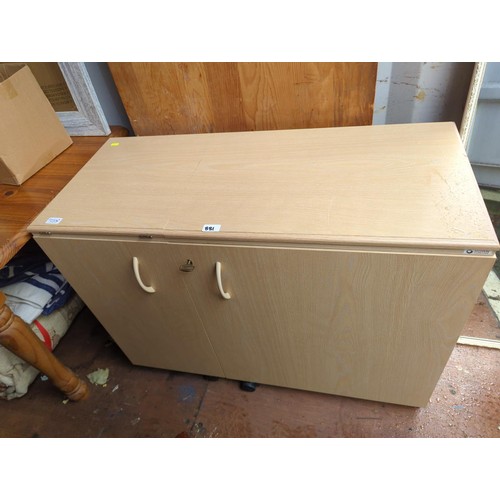 233 - Kensington sewing machine cabinet