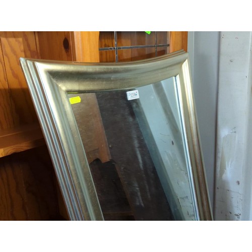 258 - Tall wall mirror. W54cm H169cm