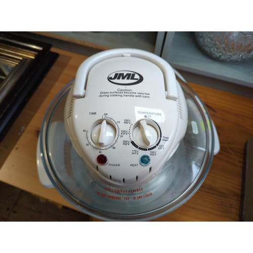 190 - JML halogen oven. Model no. V0811.