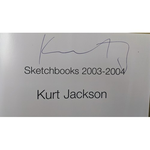 5 - Six artist signed books including; Kurt Jackson Sketchbooks 2003-2004, Justin Knowles: Thailand Draw... 