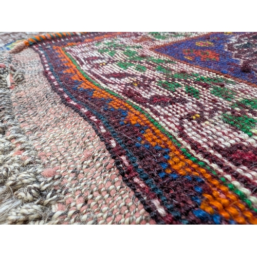 281 - Colourful handmade Yalameh rug. 187cm x 123cm