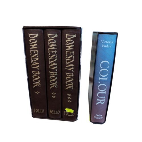 353 - 2 hardbacks from The Folio Society: Domesday Book A Complete Translation edited by Dr Ann Williams &... 