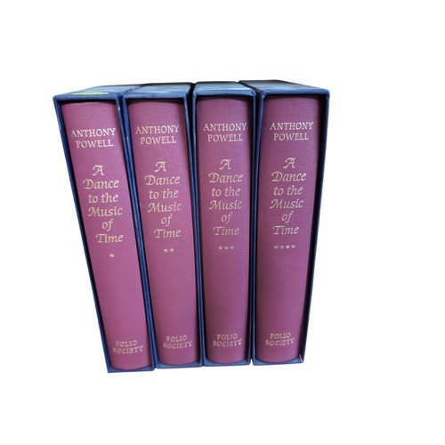 359 - 4 volumes of A Dance to the Music of Time by Anthony Powell from The Folio Society.... 