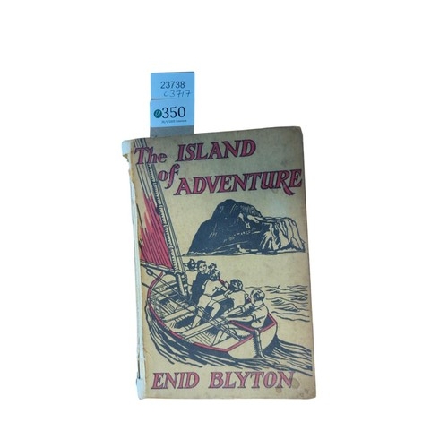 350 - Blyton, Enid, The Island of Adventure, 1944, 1st edition, Macmillan and Co. LTD. London, AF