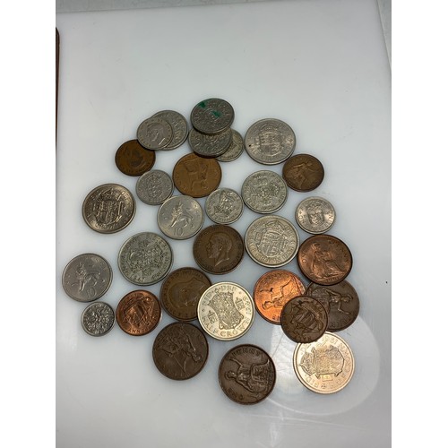 243 - Box of British coins, gross weight including box 5.2kg