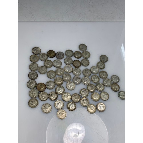 249 - 160 grams of pre-1947 sixpences