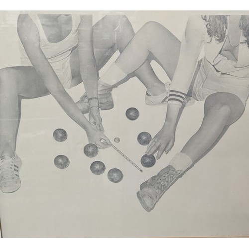 624 - Celestino Valenti (British b.1943), pencil drawing, signed and dated 12/3/80, framed 73 x 69cm