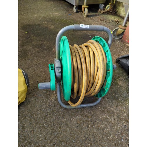 244 - Hose on a reel