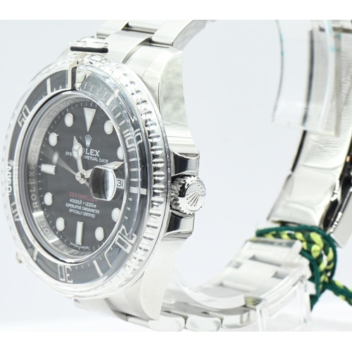 1 - Rolex Sea-Dweller 50th anniversary ref 126600 stainless steel wristwatch with date and bracelet, cir... 