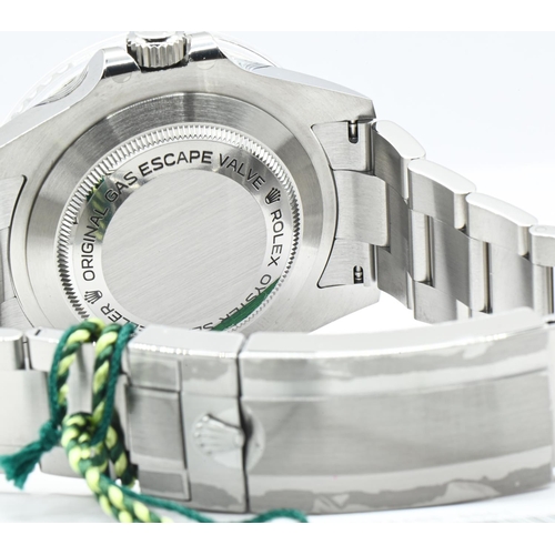 1 - Rolex Sea-Dweller 50th anniversary ref 126600 stainless steel wristwatch with date and bracelet, cir... 