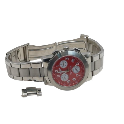 12 - Two ltd edition Toyota watches, including: 'Nose Cone' Citizen chronograph watch with booklet and ca... 