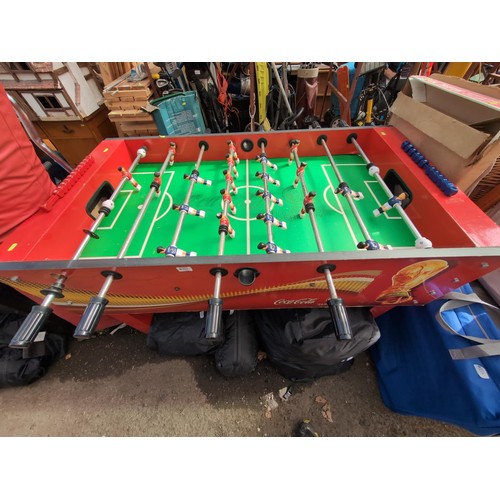 357 - Football table, 2006 World Cup Germany 74 x 139 x H91cm
